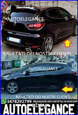 0641 Renault Clio 4 2012-2019 5 Portes Mini-Jupes Latéral ABS Rs Sport Top