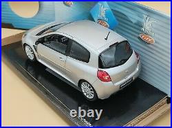 1/18 Renault Sport Clio III RS 2006 Gris Makaha Solido ref 8195 Comme neuf