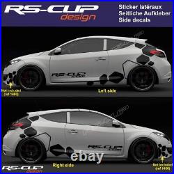 1407 sticker latéraux Renault Sport Megane Clio Twingo RS aufkleber captur