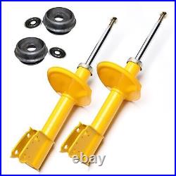 2X Amortisseurs Sport Gaz Avant + Palier de Jambe pour Renault Clio I / B / C57