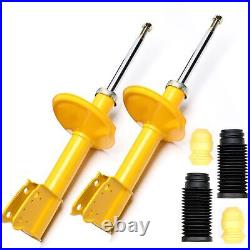 2x Amortisseurs Sport À Gaz Avant + Capuchons De Poussière Pour Renault Clio 1