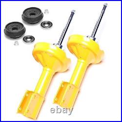 2x Amortisseurs Sport À Gaz Avant + Support De Dôme Pour Renault Clio 2
