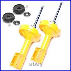 2x Amortisseurs Sport À Gaz Avant + Support De Dôme Renault Clio 2