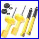 4X Amortisseurs de Sport Gaz avant Arrière + Palier VA Renault Clio 2 58MM