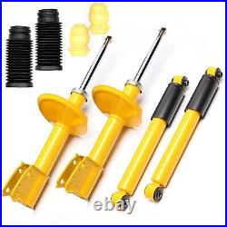 4X Ta Amortisseurs de Sport Gaz avant Arrière + Poussière Renault Clio 1