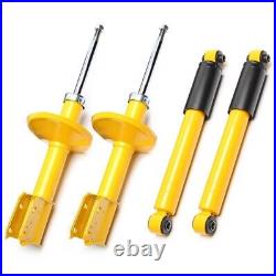 4x Amortisseurs Sport À Gaz Pour Renault Clio 1 B/c57 52mm
