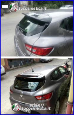 Aileron Spoiler Pour Renault Clio 4 IV Neutre 2012-2019 Spoiler Toit Look Sport