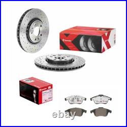 BREMBO Sport Disques + Xtra Revêtements Avant Convient pour Renault Clio 4 1.6