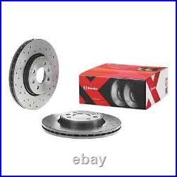 BREMBO Sport Disques de Frein + Revêtements Avant Convient pour Renault Clio 5 V