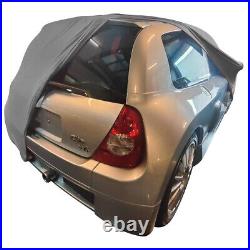 Bâche de protection compatible avec Renault Clio V6 Sport pour intérieur Gris