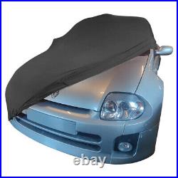 Bâche de protection compatible avec Renault Clio V6 Sport pour intérieur Noir