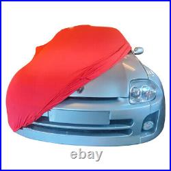 Bâche de protection compatible avec Renault Clio V6 Sport pour intérieur Rouge