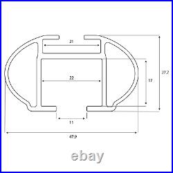 Barres de toit complètes pour Renault Clio Break IV type KH Menabo Tiger NEUF