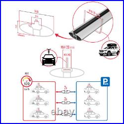 Compatible avec Renault Clio SPORT TOURER 2013-2020 Barres de Toit ACE-1 Rail
