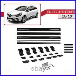 Compatible avec Renault Clio SPORT TOURER 2013-2020 Barres de Toit BASIC Modè