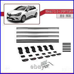 Compatible avec Renault Clio SPORT TOURER 2013-2023 Barres de Toit BASIC Modè
