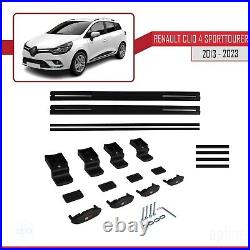 Compatible avec Renault Clio SPORT TOURER 2013 Barres de Toit BASIC Modèle Ra