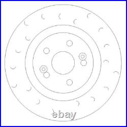 Disques De Frein À Fente Et Plaquettes Pour Renault Clio RS 197/200 Sport