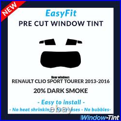 Easyfit Statique Pré Découpé Teinté pour Renault Clio Sport Tourer 2013-16 20%