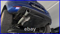 Échappement Sport En Acier Inoxydable Renault Clio 5 100Mm Rond Enroulé Biseauté