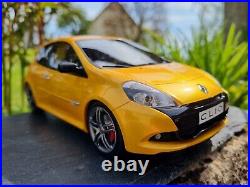 && Edition Limitée RENAULT Clio 3 RS phase 2 1/18 Otto OT350 + BOITE