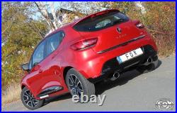 FOX Inox le Sport Échappement Duplex Renault Clio 4 Droit-Gauche Chaque 115x85mm FOX Inox le Sport Échappement Duplex Renault Clio 4 Droit-Gauche Chaque 115x85mm