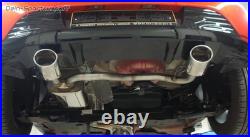 FOX Inox le Sport Échappement Duplex Renault Clio 4 Droit-Gauche Chaque 115x85mm