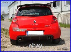 FOX le Sport Échappement Duplex Renault Clio 3 Type R 1x90mm Inclinées Avec ABS
