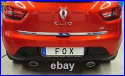 Fox Duplex Échappement Sport Renault Clio 4 X98 0.9l 1.2l 1.5l D Ab Année Fab