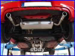 Fox Duplex Échappement Sport Silencieux pour Renault Clio 3 B Sport