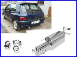 Fox Silencieux Sport Renault Clio 1 Type B/C 57 1x80mm Enroulé Droit Fox Silencieux Sport Renault Clio 1 Type B/C 57 1x80mm Enroulé Droit