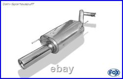 Fox Silencieux Sport Renault Clio 1 Type B/C 57 1x80mm Enroulé Droit Fox Silencieux Sport Renault Clio 1 Type B/C 57 1x80mm Enroulé Droit