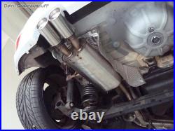 Fox Silencieux Sport Renault Clio 3 GT Type R 2x90 Incliné Avec Abs