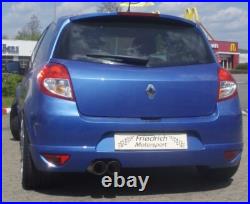 Friedrich Motorsport Échappement Sport Pour Renault Clio III GT À Partir De 2009