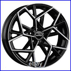 Jantes Roues Gmp Cartesio Pour Renault Clio Sport Rs 7x17 4x100 Black Diamond J