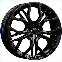 Jantes Roues Gmp Matisse Pour Renault Clio Sport Rs 7.5x18 4x100 Glossy Black H