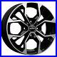 Jantes Roues Gmp Matisse Pour Renault Clio Sport Rs 7x17 4x100 Black Diamon CCI