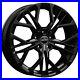 Jantes Roues Gmp Matisse Pour Renault Clio Sport Rs 7x17 4x100 Glossy Black Za8