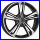 Jantes Roues Mak Emblema Pour Renault Clio Sport Rs 7.5x17 5x108 Black Mirr Whj