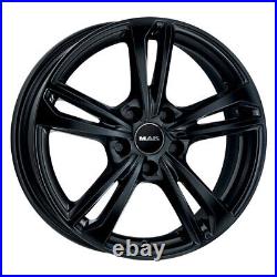 Jantes Roues Mak Emblema Pour Renault Clio Sport Rs 7.5x17 5x108 Gloss Blac M9v