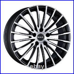 Jantes Roues Mak Fatale Pour Renault Clio Sport Rs 7.5x17 5x108 Ice Black V V3a