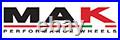 Jantes Roues Mak Fatale Pour Renault Clio Sport Rs 7.5x17 5x108 Ice Black V V3a