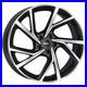 Jantes Roues Mak Kassel Pour Renault Clio Sport Rs 7x17 5x108 Black Mirror Oom