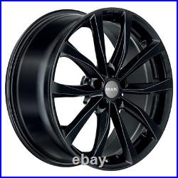 Jantes Roues Mak Wolf Pour Renault Clio Sport Rs 7.5x17 5x108 Gloss Black At7