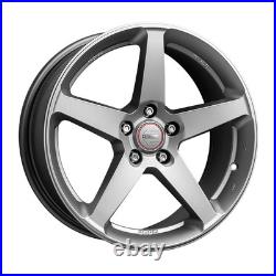 Jantes Roues Momo Five Pour Renault Clio Sport Rs 7x17 5x108 Matt Titan Sil Gpw
