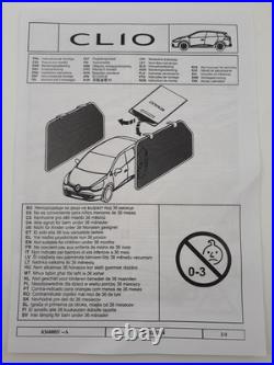 Jeu de pare-soleil latéraux arrière Renault Clio IV Sport Tourer 2012-2019