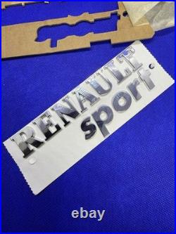 Logo Badge Emblème RENAULT SPORT Clio 2 RS Megane 2 RS ORIGINAL 6000068214 NEUF
