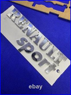 Logo Badge Emblème RENAULT SPORT Clio 2 RS Megane 2 RS ORIGINAL 6000068214 NEUF