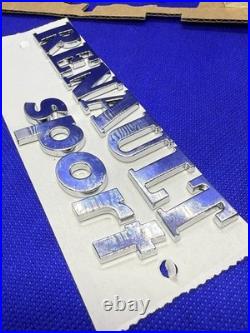 Logo Badge Emblème RENAULT SPORT Clio 2 RS Megane 2 RS ORIGINAL 6000068214 NEUF
