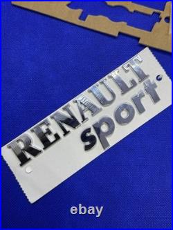Logo Badge Emblème RENAULT SPORT Clio 2 RS Megane 2 RS ORIGINAL 6000068214 NEUF